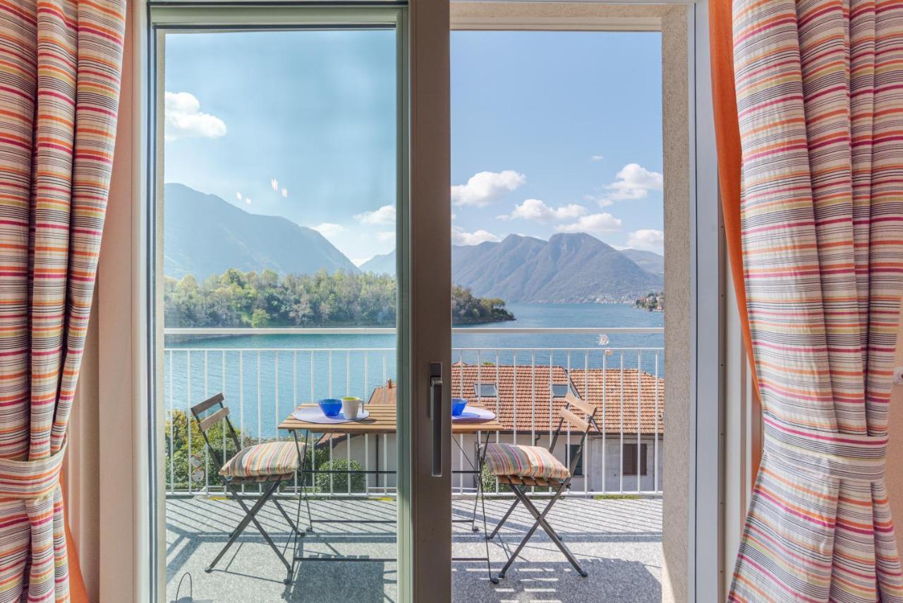 Lake Como Apartment With Balcony And Private Parking Ossuccio Extérieur photo